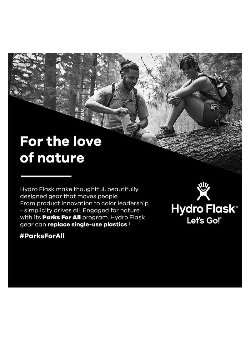 Hydro Flask Vacuum Bottle Wide Mouth 1.9L Black