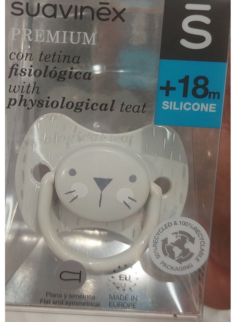 SUAVINEX Cat Evolution Anatomical Soother 18M +
