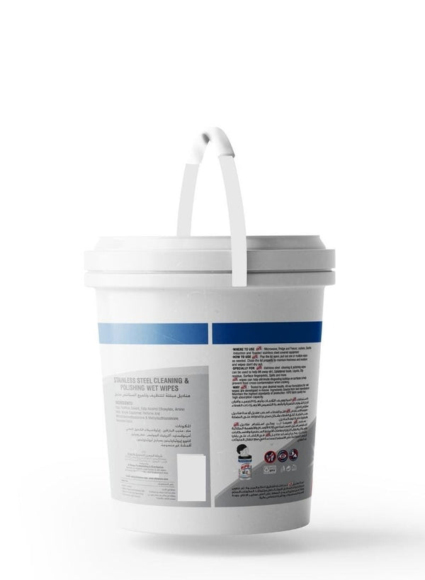 HiPO Stainless Steel Cleaning & Polishing Wipes