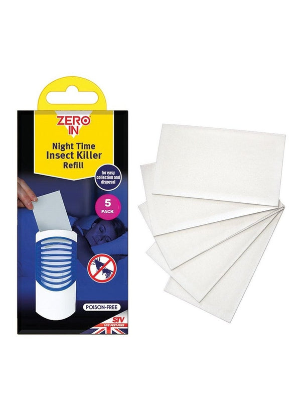 Zero In Night Time Insect Killer Refills 5 Pack STV