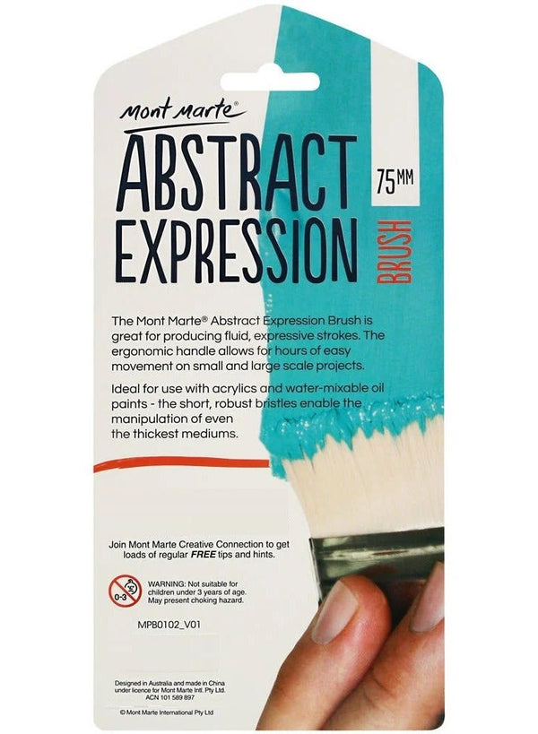Mont Marte Abstract Expression Brush - 75MM