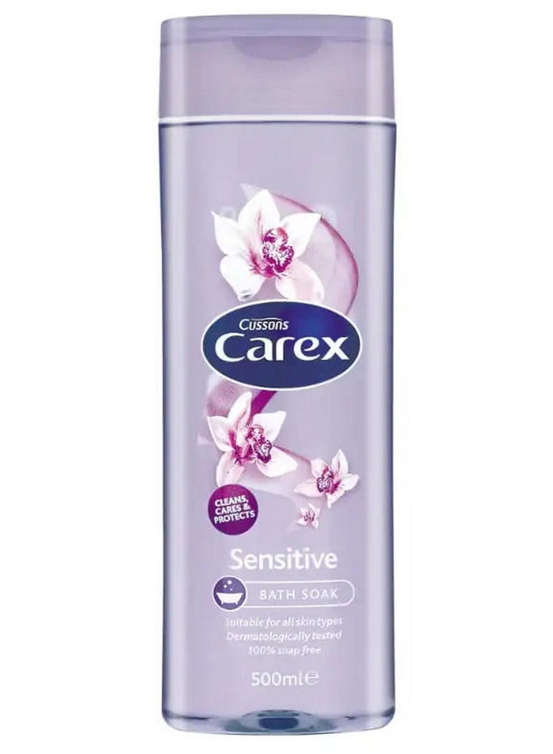 Carex Sensitive Bath Soak 500ml - Cussons