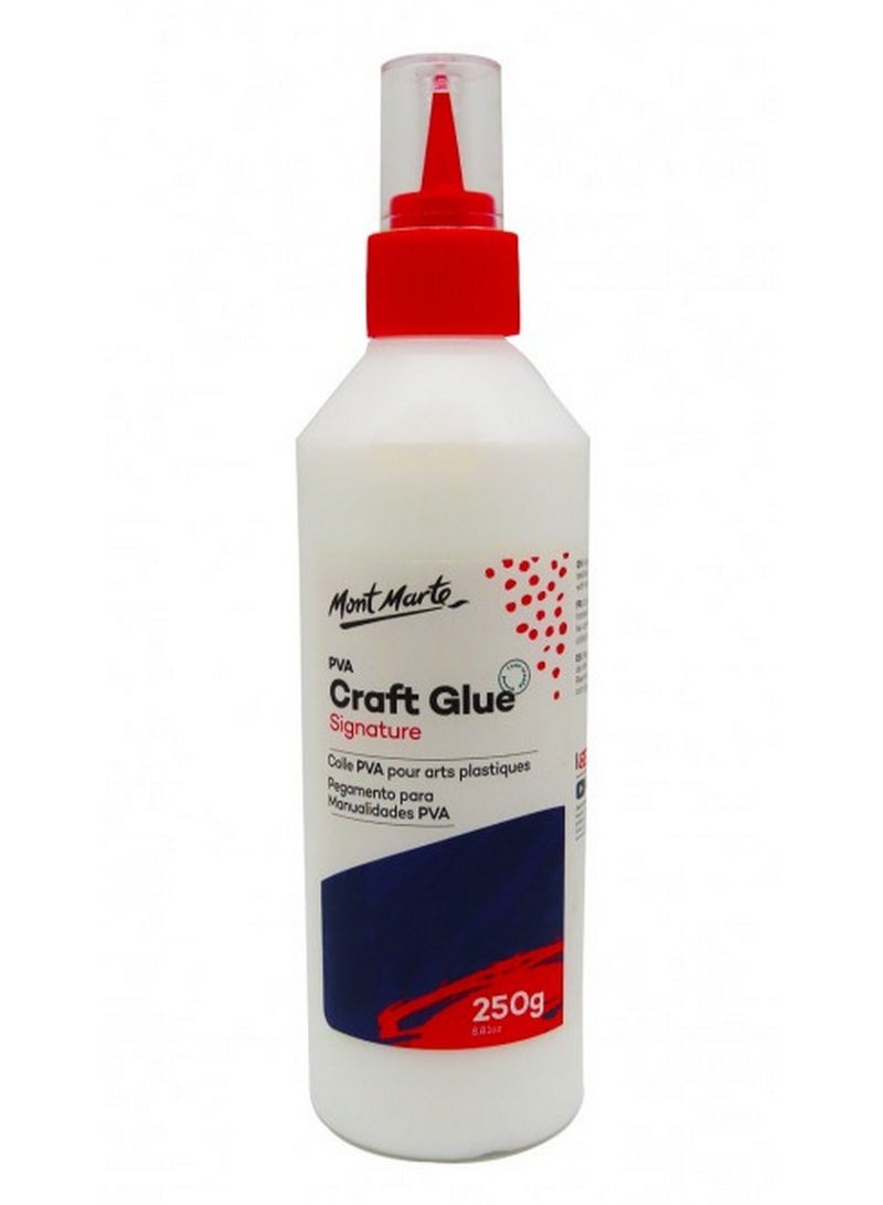 Mont Marte PVA Craft Glue Fine Tip 250g