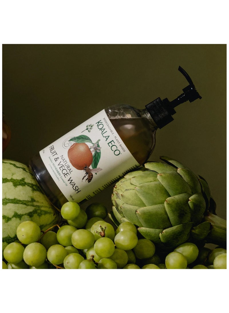 Mandarin Essential Oil Wash 500ml - KOALA ECO