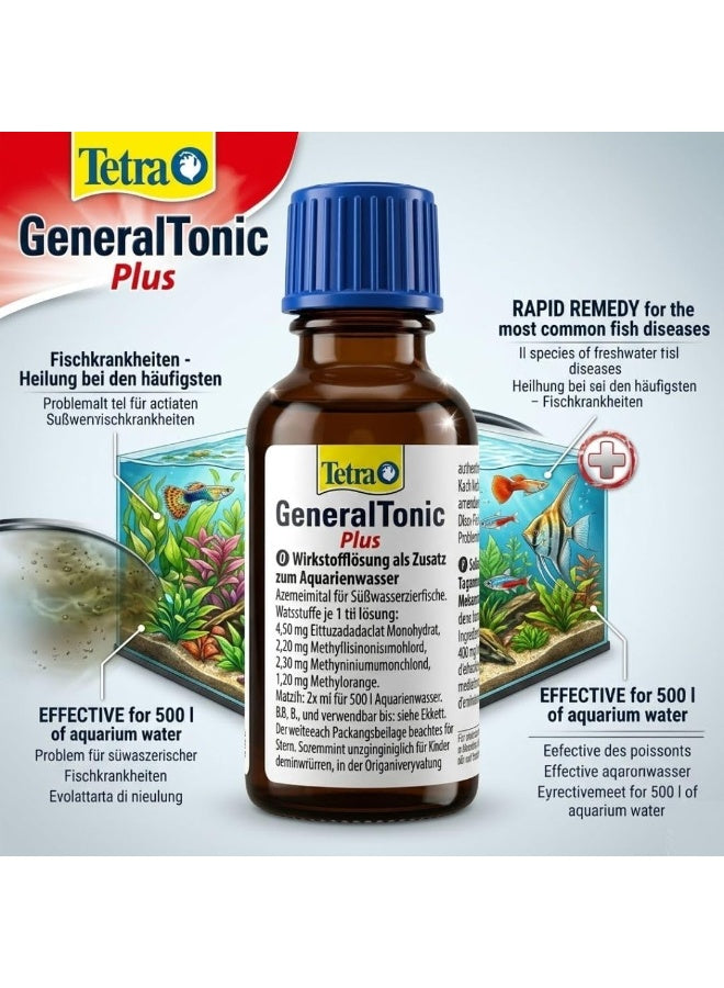 even loss, fin rot, fins dull, fish care, general tonic, general tonic plus, mouth rot, multi-purpose, plus medicine, rot mouth, tetra, tonic plus, tonic plus medicine, type fish, wide range
