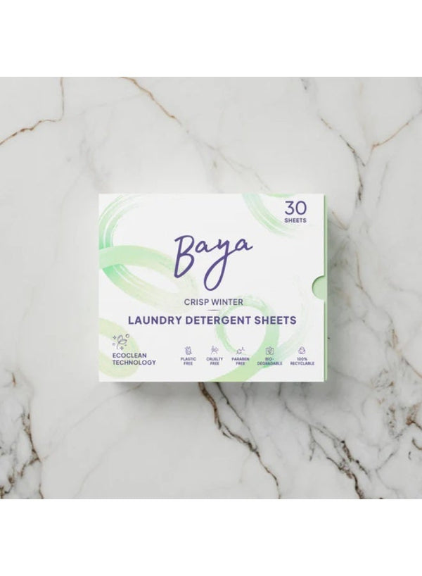 Baya Laundry Detergent Sheets Crisp Winter