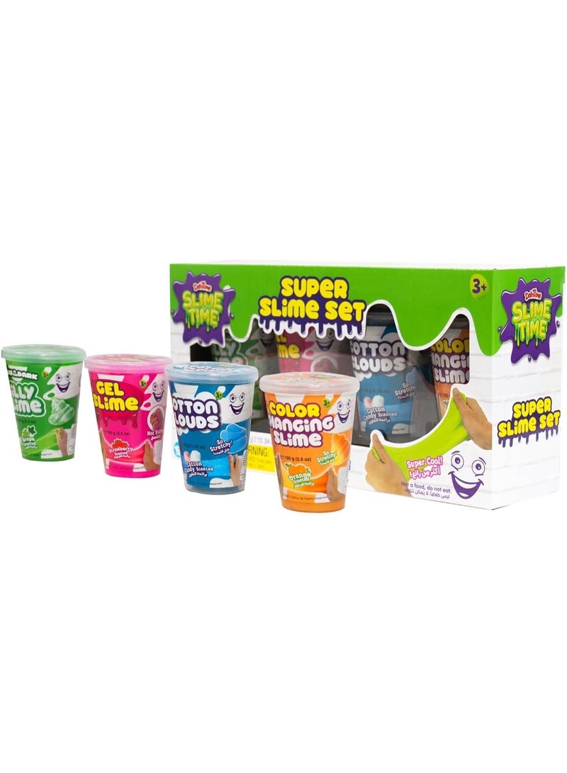 DOH TIME Slime Super Slime Set for Fun Play