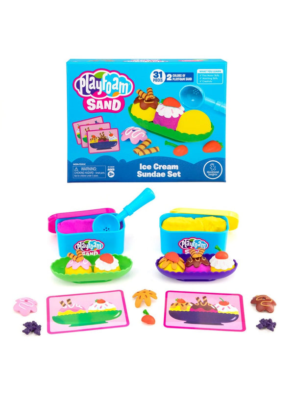 Playfoam Sand Ice Cream Sundae Set by Educational Insights
