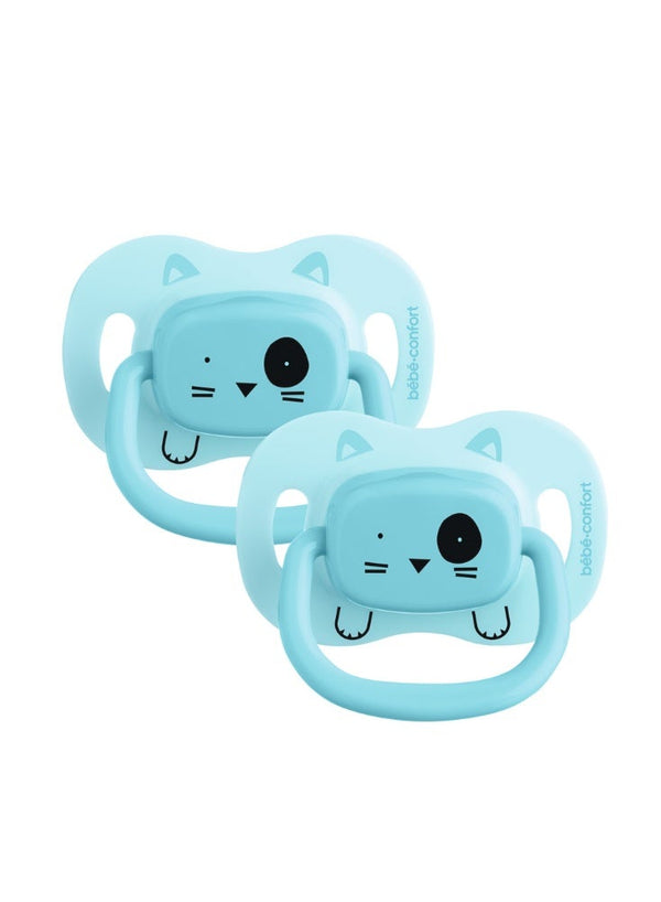 Bebe Confort Reversible Silicone Soothers 18-36 Months