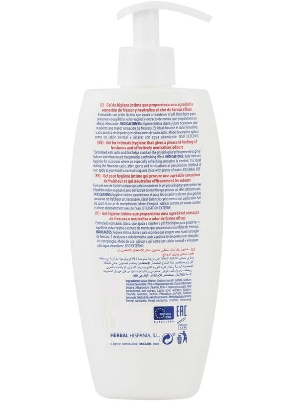 Natural Fresh Feminine Intimate Wash 250 ML PharmaLine