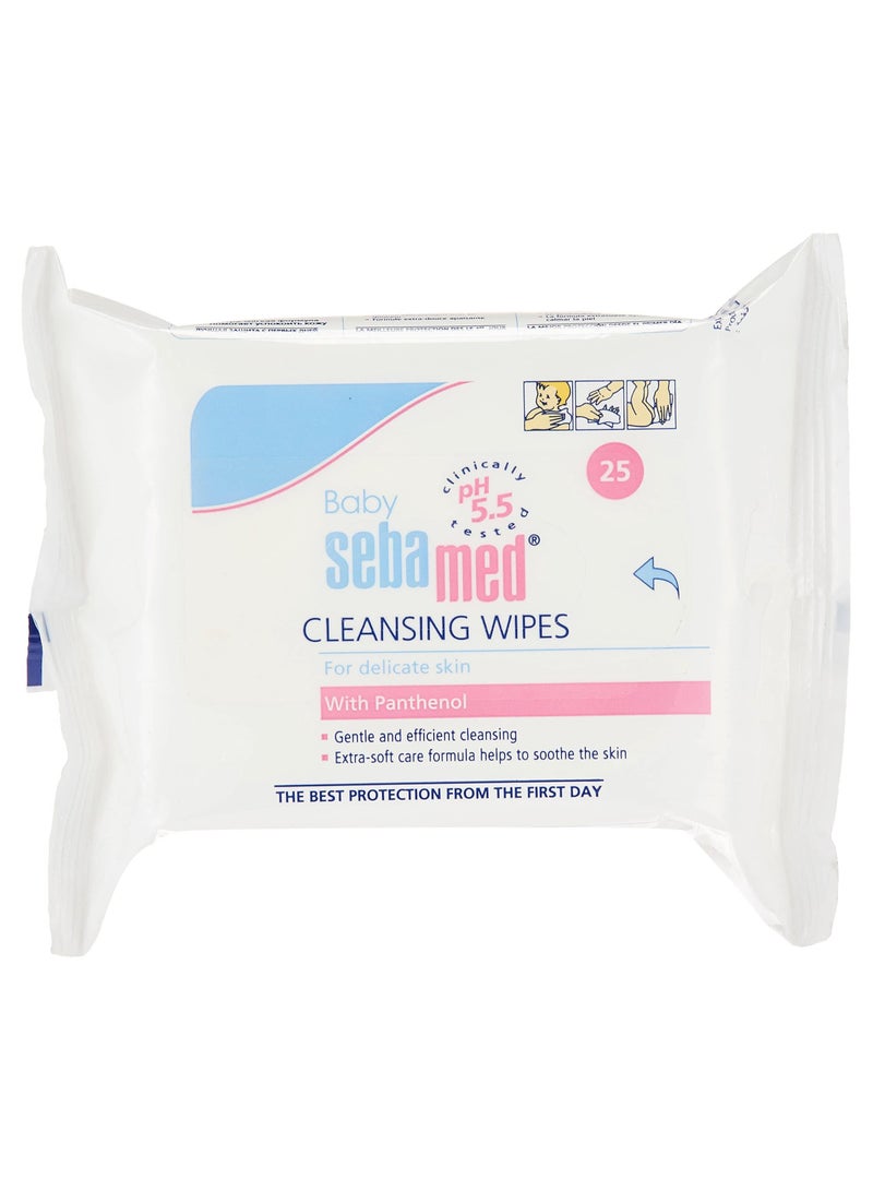 Sebamed Baby Cleansing Wet Wipes 25 Pcs