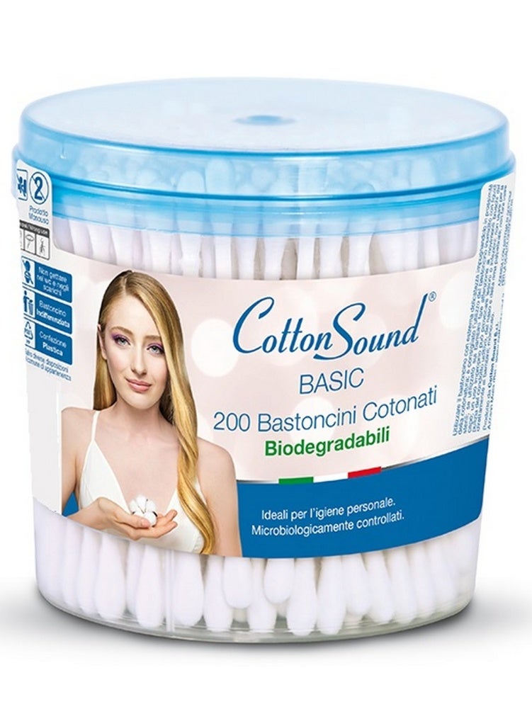 Biodegradable Cotton Buds 200 - Cotton Sound