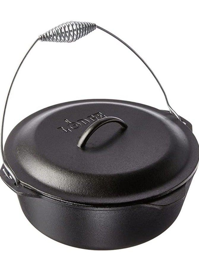 Lodge Seasoned Cast Iron Dutch Oven 8.52 Litre