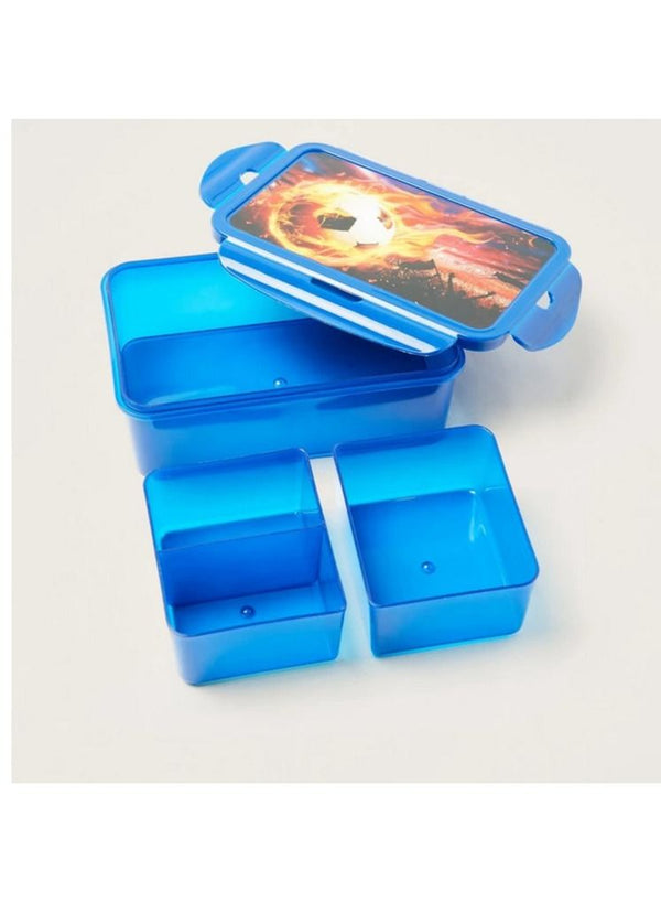 Junior Football Print Lunch Box 1000ml