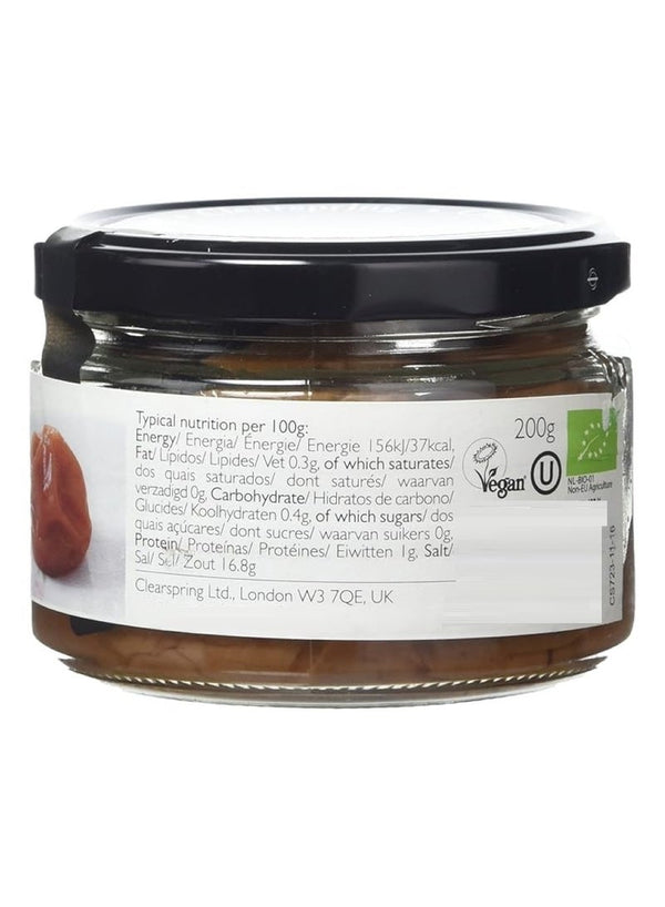 Organic Umeboshi Plums 200g - Clearspring