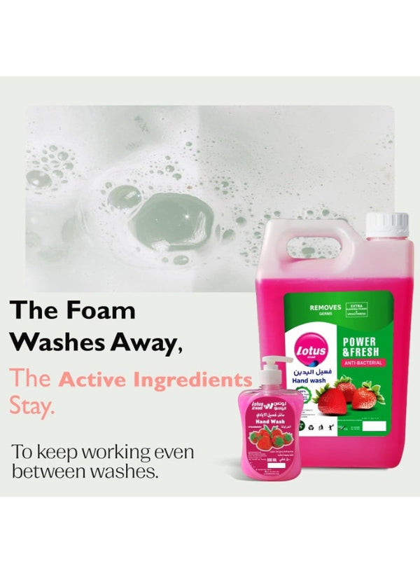 Lotus Antibacterial Hand Wash Strawberry Fragrance 5L