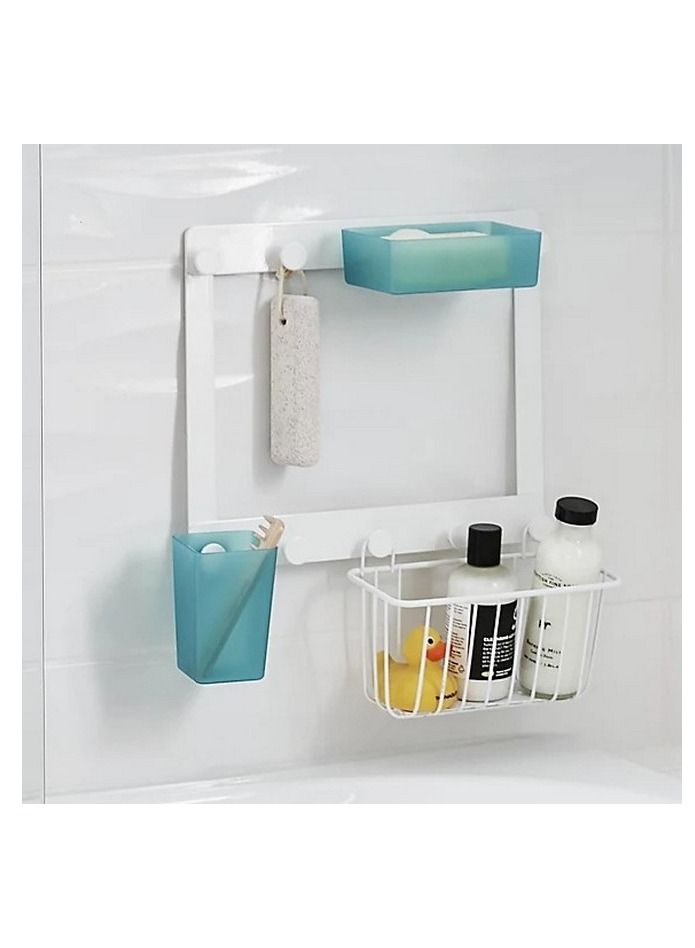 Steel Wired Bathroom Basket by Generic