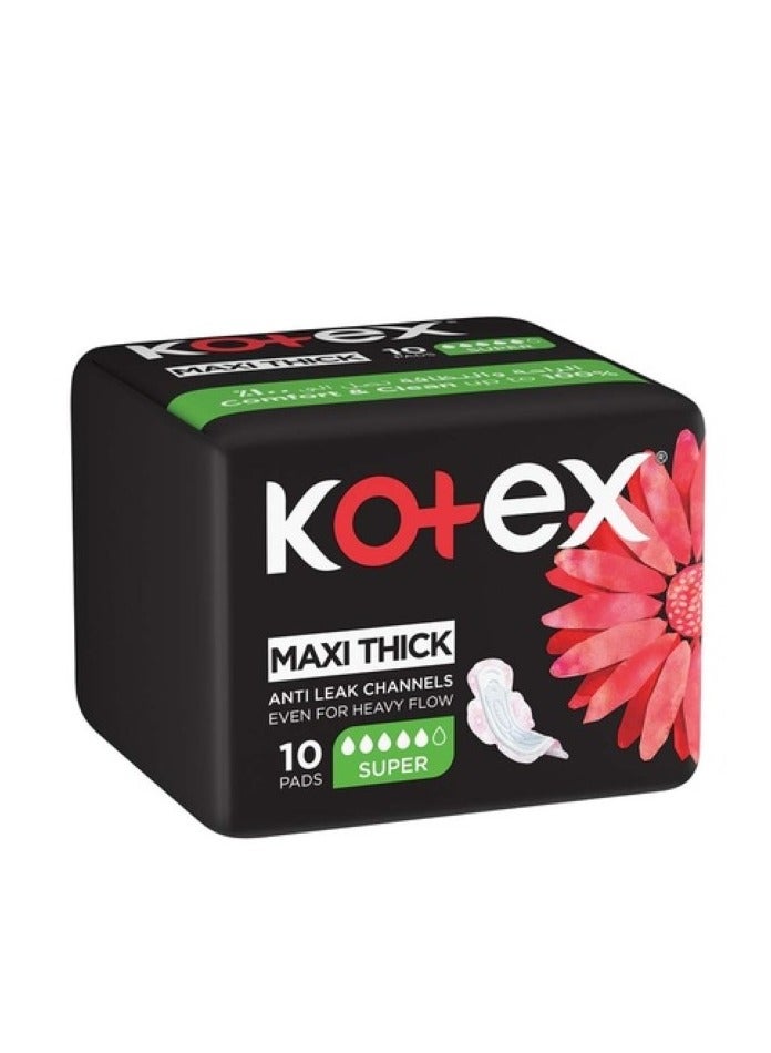 Kotex Maxi Thick Pads Super Size Sanitary Pads