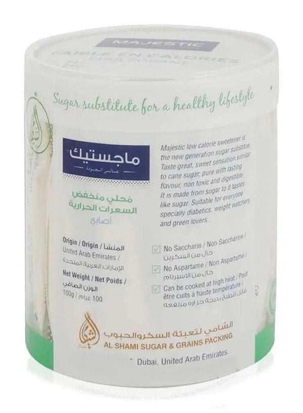 Majestic Low Calorie Sweetener 50 Sachets