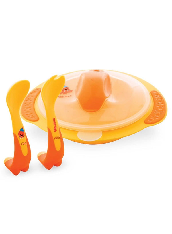 Pur Pur Walrus Mealtime Set Yellow