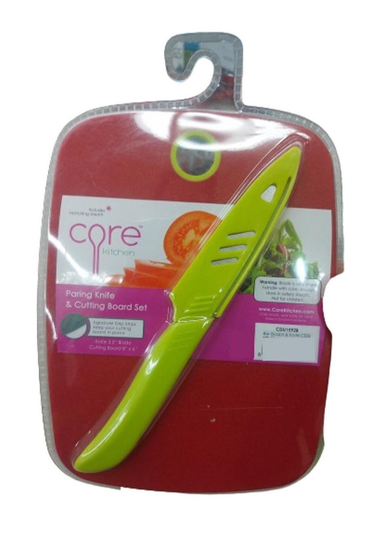 Core Pairing Knife and Cutting Board Set by Core