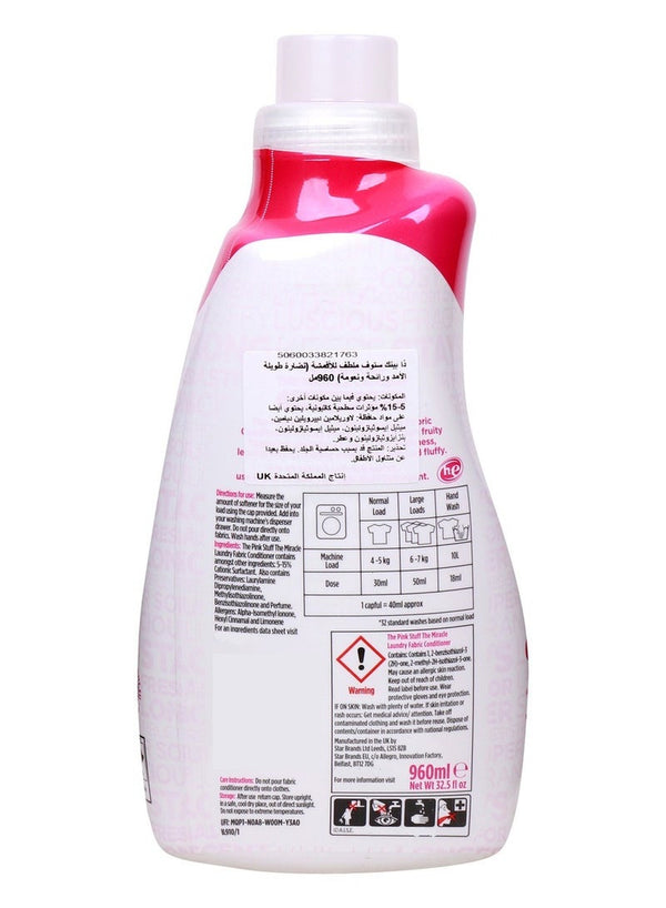 Stardrops The Pink Stuff Miracle Fabric Conditioner 960 ML