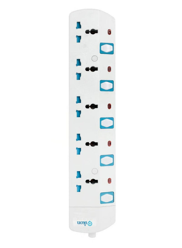 Ikon 5 Way Power Extension Socket 3 Mtr