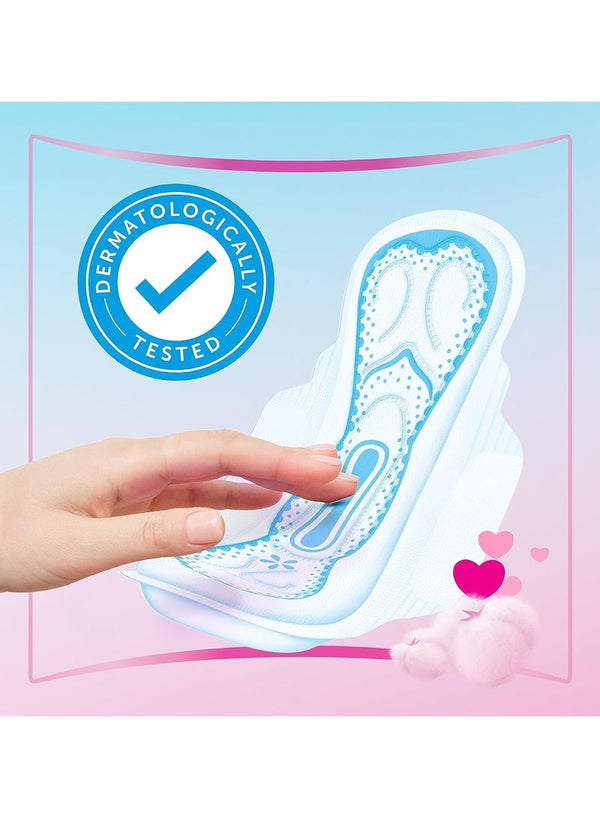 Always Cotton Skin Love Sanitary Pads – 30 Large Thick Pads