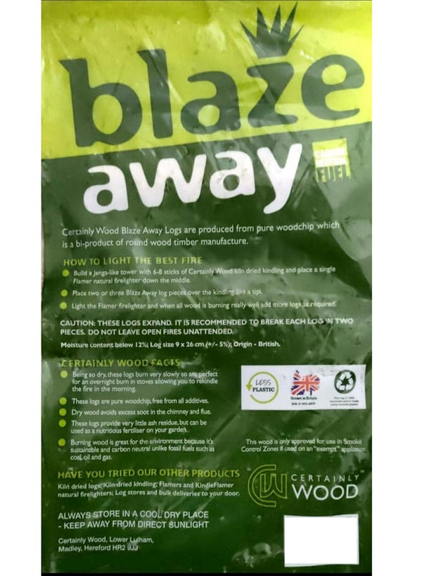 BLAZE Long Burn Logs - Premium Firewood for Your Home