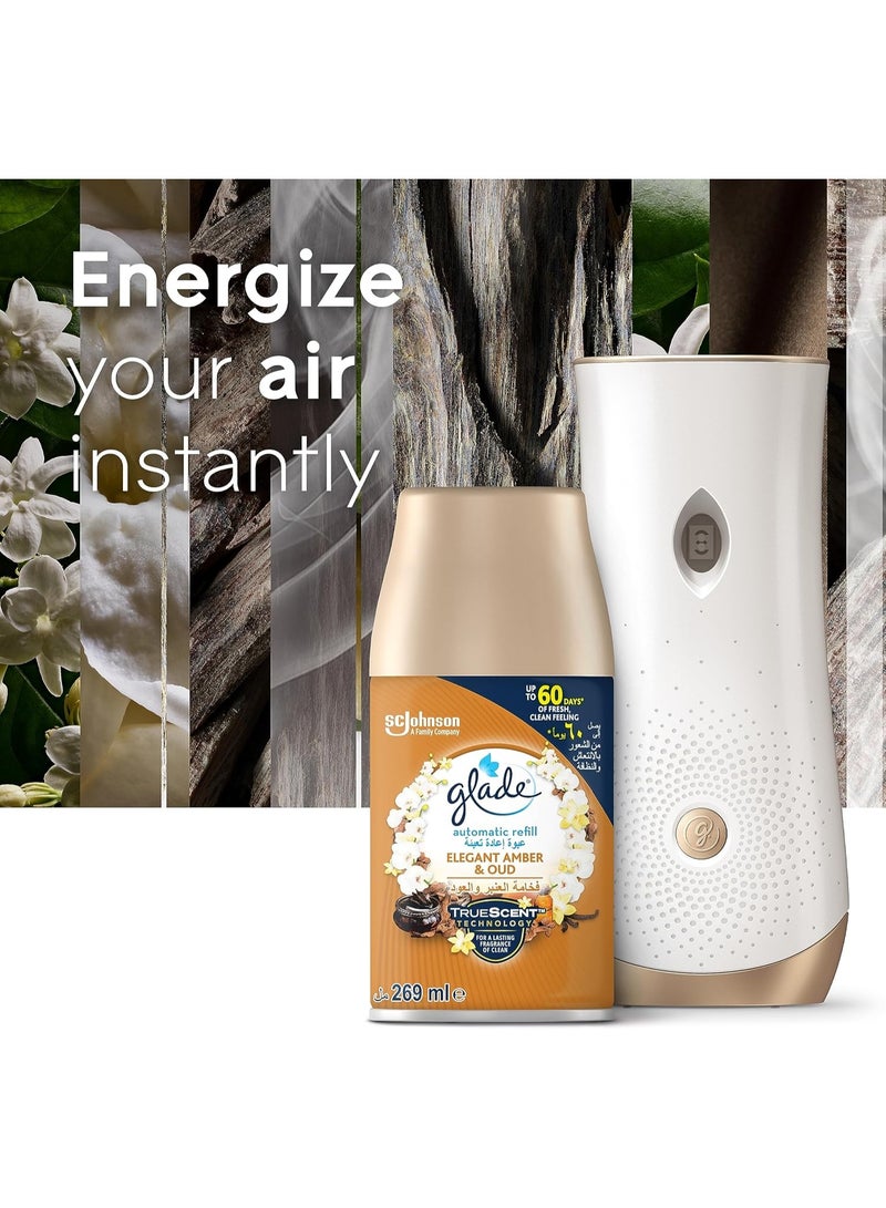 Glade Automatic Refill Air Freshener Amber & Oud