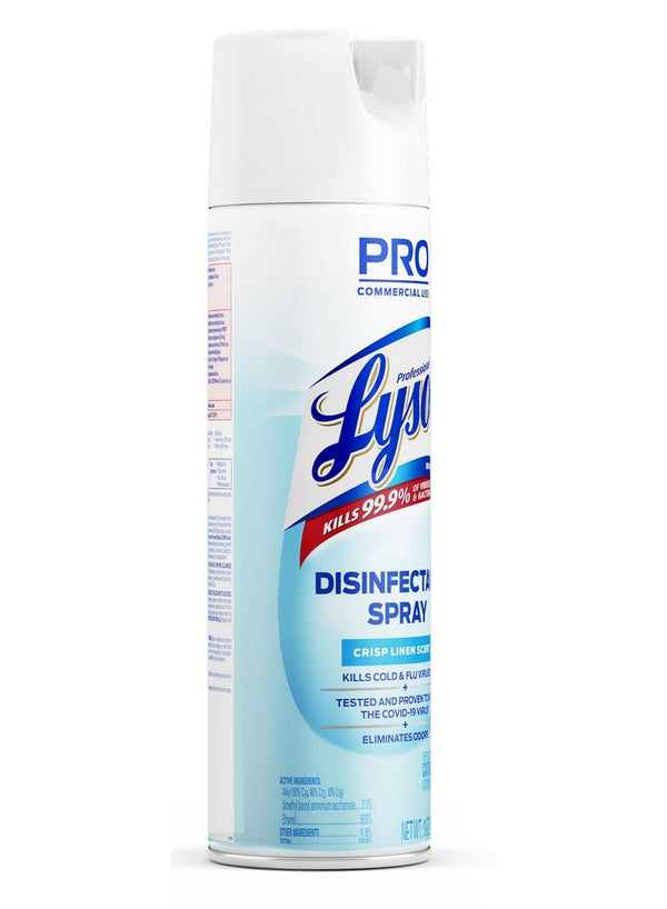 Lysol Disinfectant Spray Crisp Linen 538 G