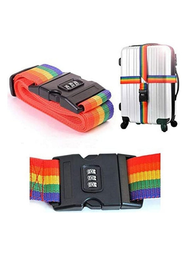 CJSJ Luggage Strap Belt with Combination Lock