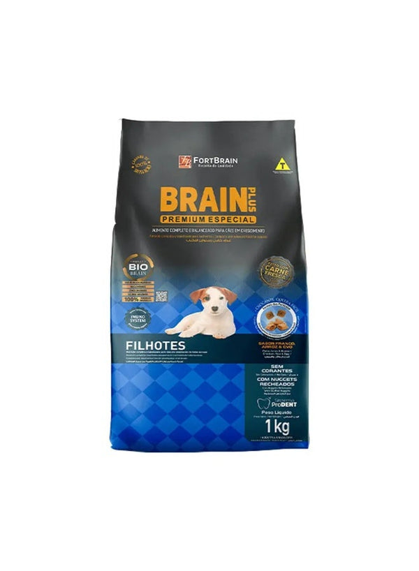 Premium Puppy Food Chicken & Rice 1Kg FORTBRAIN