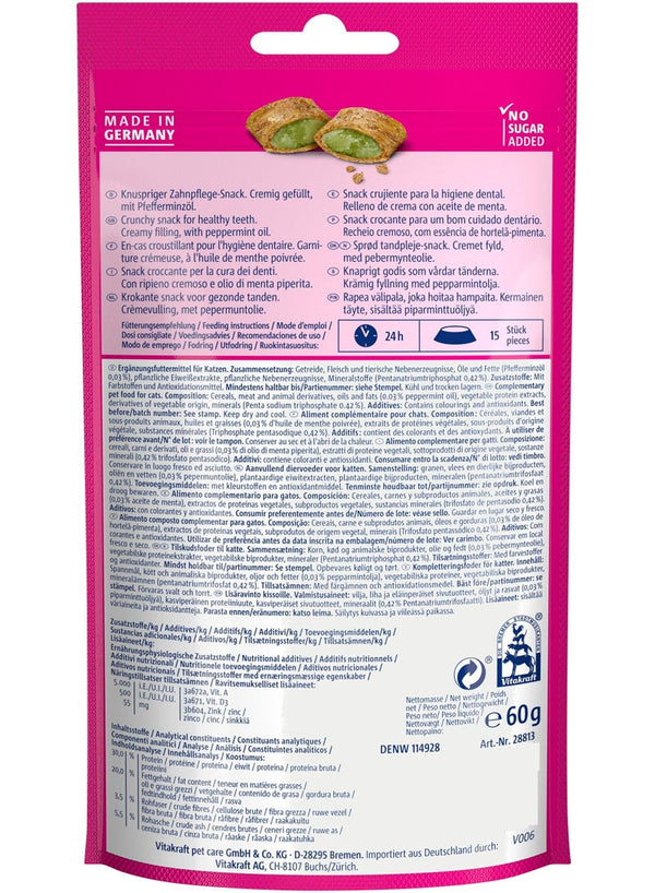 Vitakraft Crispy Crunch Dental Snacks for Cats