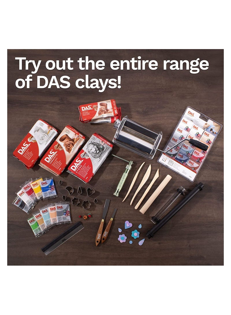 DAS Smart Polymer Clay Set Pastel 12pc