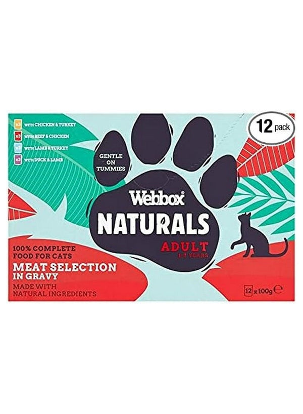 Webbox Meat Selection In Gravy Cat Food