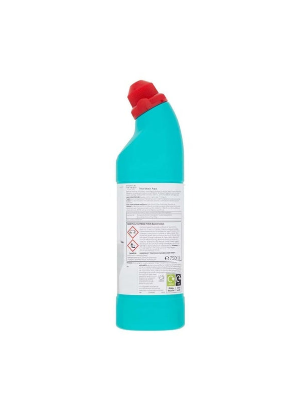 Premium Thick Bleach Aqua 750 ML - Essential Waitrose