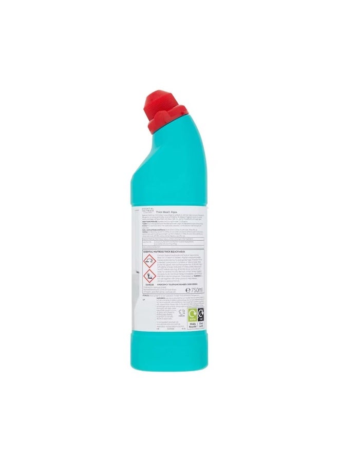 ESSENTIAL WAITROSE & PARTNERS Thick Bleach Aqua 750 ML