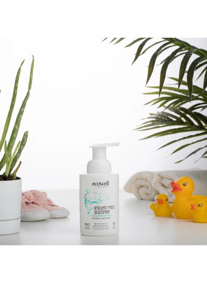 Organic Newborn Foam Shampoo 300 ML ECOWELL