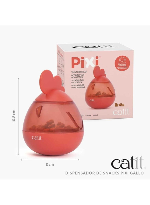 Catit Pixi Treat Dispenser Interactive Cat Toy Rooster