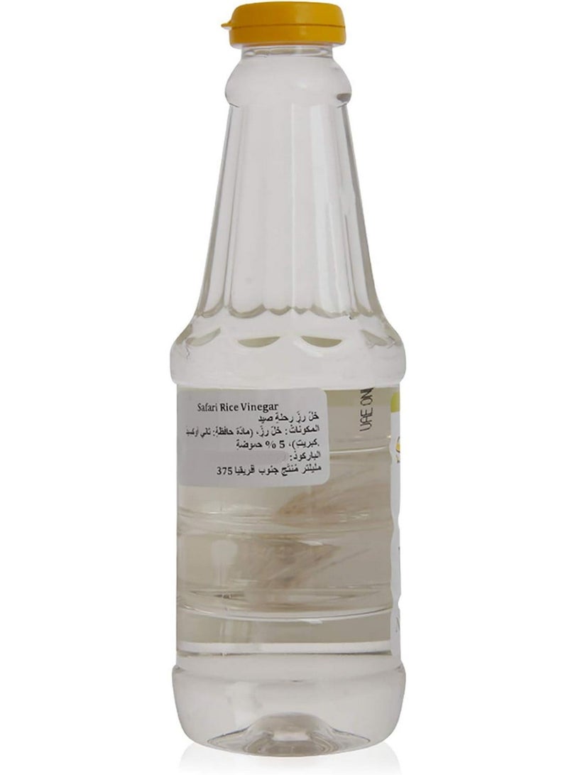 Safari Rice Vinegar 375 ML - Premium Quality