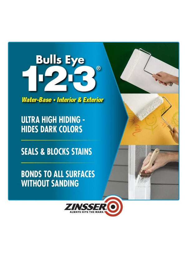 Zinsser Bulls Eye 1-2-3 Plus Primer 946 ML
