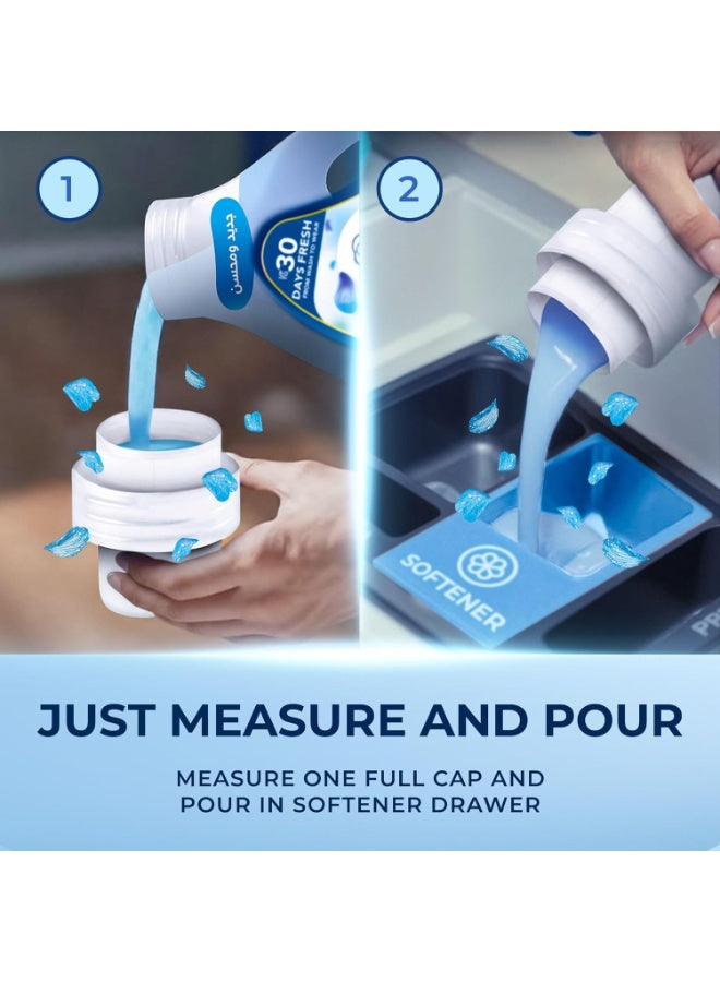 add one, breeze scent, cool dry, downy, dry place, every wash, fabric softener, fresh even, lasts long, laundry detergent, mess free, note keep, onto dry, valley breeze, valley breeze scent