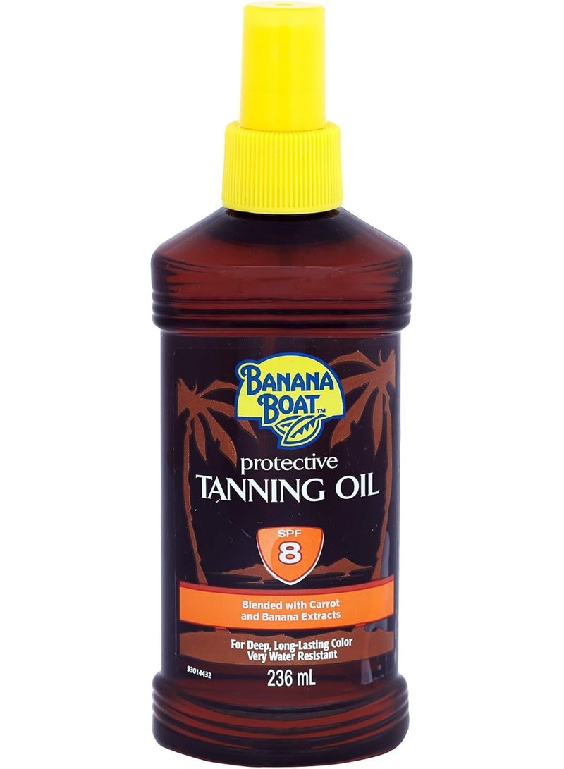 BANANA BOAT Protective Tanning Oil SPF 8