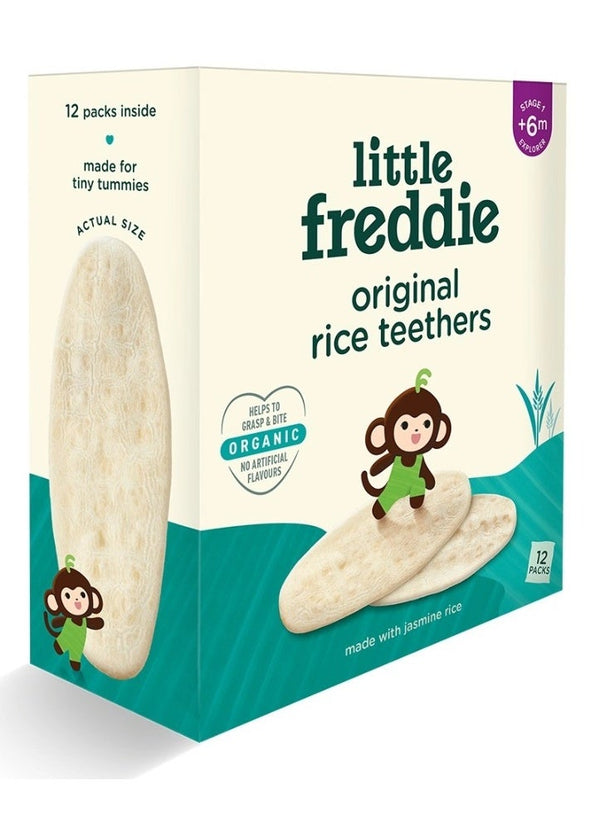 Little Freddie Organic Rice Teethers 6+ Months