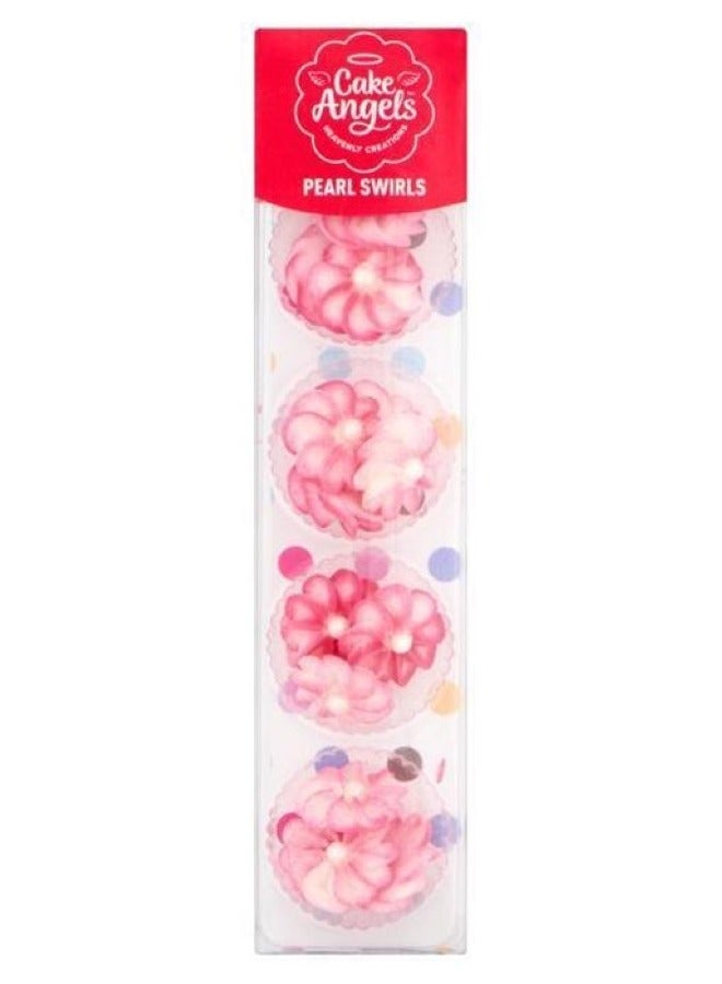 Cake Angels Cake Decoration Pearl Swirls 16 Pieces