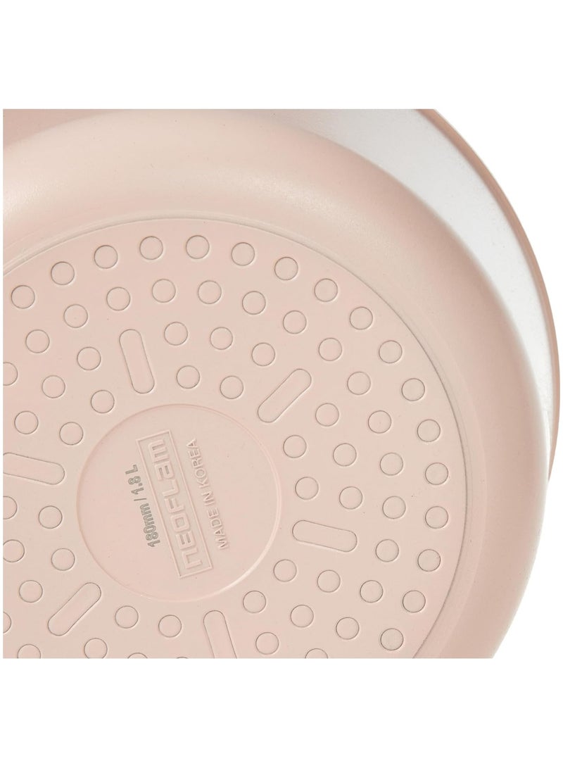 Neoflam Blossom Sauce Pan 18 cm Sandy Pink