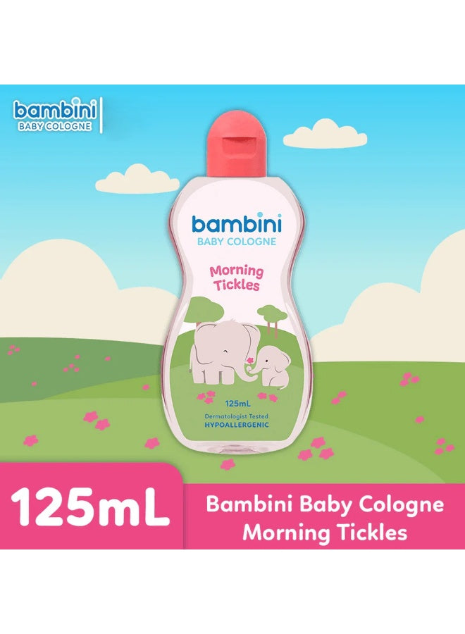 baby cologne, baby skin, bambini, day long, day many, keep away, light fun, mild non, morning tickles, morning tickles baby, sensitive skin, skin long, skin type, tickles baby, tickles baby cologne