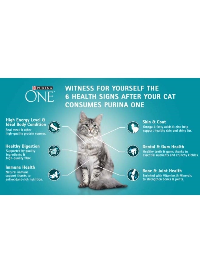Purina ONE Healthy Adult Cat Food with Salmon & Tuna