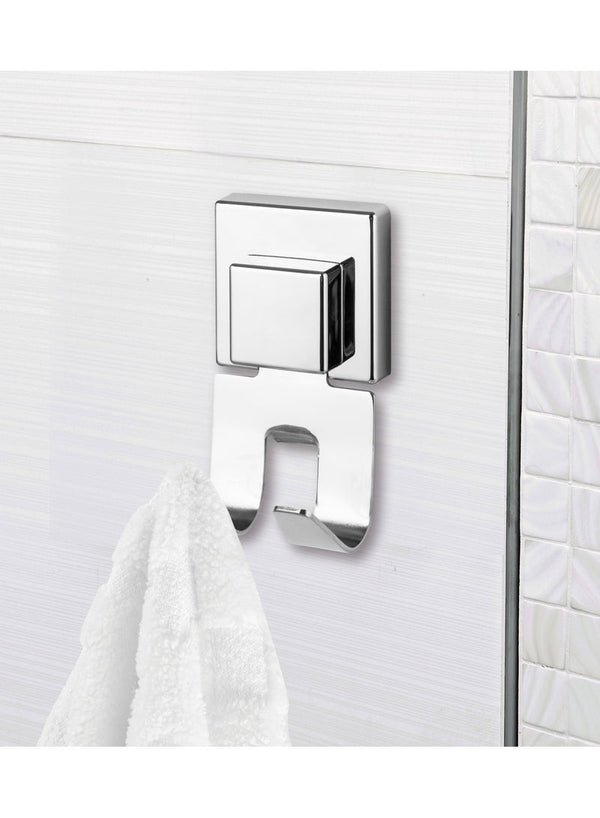SMARTLOC Vacuum Suction Double Hook - Premium Silver